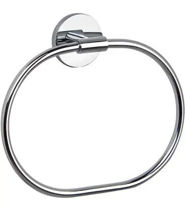 Anneau porte-serviette RUMBA laiton chromé