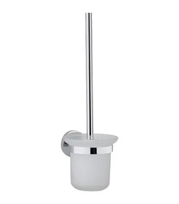Garniture de brosse WC RUMBA vec support mural Laiton chromé