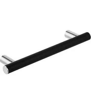 poignee de maintien Elida noir mate lacque lxhxp 400x32x87mm