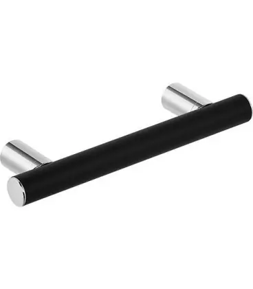 poignee de maintien Elida noir mate lacque lxhxp 300x32x87mm