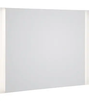 Miroir Earline avec eclairage et anti-buee, touche double 1200x800mm, 69W