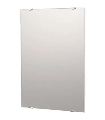 Miroir Lierelva, rectangulaire 900x600mm, épaisseur 5mm, sans fixation, bords polis