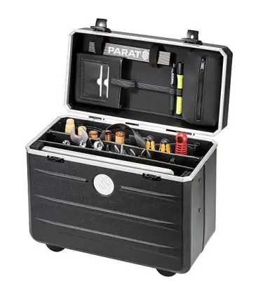 Mallette ordinateur portable et outils PARAT LAPTOOL en synthet. avec trolley telescopique