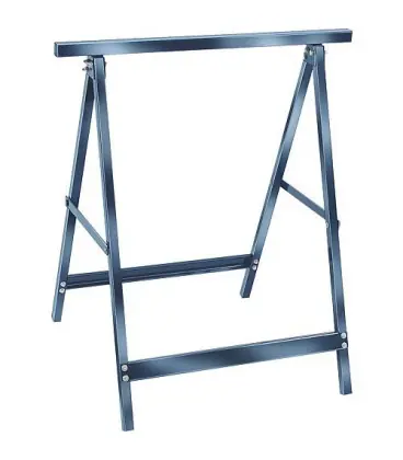 Treteau en acier MB 110 max. 110KG, hauteur 71cm Surface d‘appui 63 cm