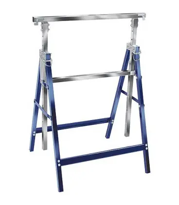 Treteau telescopique MB 160 H pliable - Haut 82-130cm-max 160Kg Surface d‘appui max 68 cm