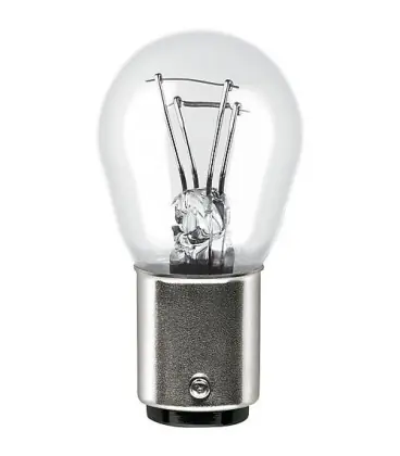 Ampoule avec socle metal PY21/4W 7225 21/4" 12V BAZ15D