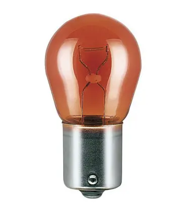 Ampoule avec socle metal PY21W 7507 21W 12V BAU15S