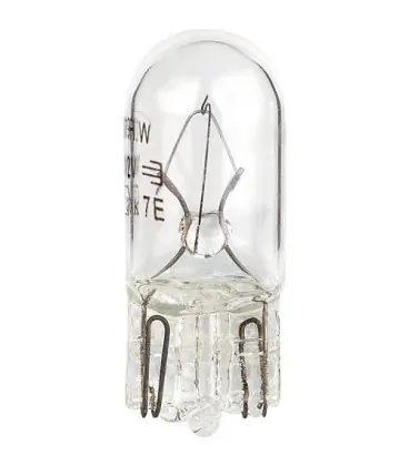 Ampoule a socle de verre 12V, 3W emballage 10 pieces
