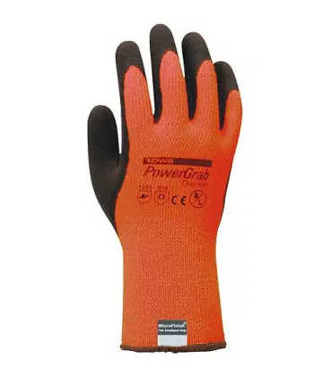 Gants Power Grap Thermo polyester/coton - revetement latex taille 10 - vendu par paire