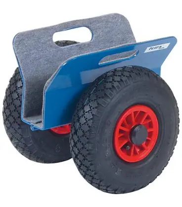 Chariot elevateur FETRA 4156 avec pneus à air 260x85mm force portante max, 250kg