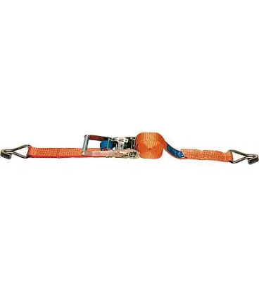 Sangle d‘arimage en 2 parties DIN EN 12995-2, bleu, sangle 50 mm - lg 8 m