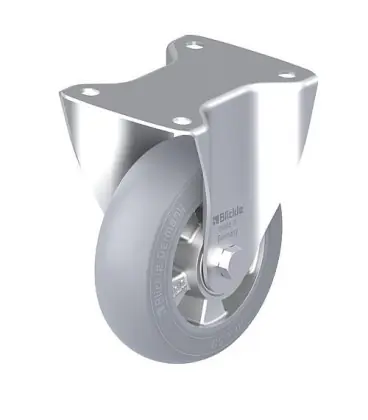 Roulette fixe BLICKLE tole acier B-ALES 150K-SG diam.-roue 150mm