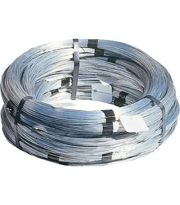 Fil d‘acier zingue, diam. 1,0 mm emballage 2,5 kg