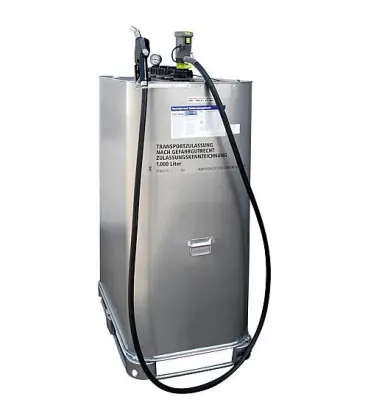 Réservoir de stockage fuel TECALEMIT HDT W40 A-VT 1000 + vanne distributrice inox A2010