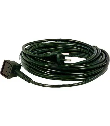 Cordon elect.avec fiche a contact de protection 2 x 1,0 mm² /L 10m aspirateur DBQ 250/360/500