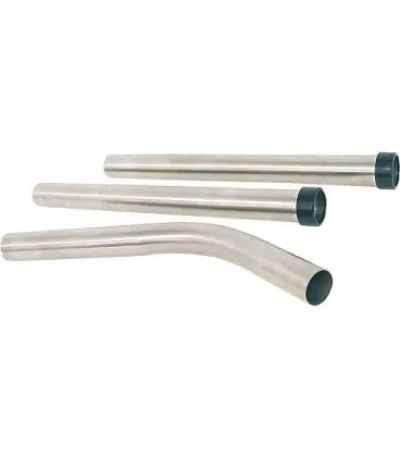 Tube d‘aspiration en acier inoxydable Dm 38 mm 3 pieces ***BG***
