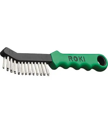 Brosses pour etrier de frein 2 x 12/13 en ligne fil acier inoxydable 0,35mm