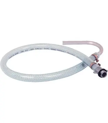 Tuyau PVC complet avec lance et raccord Longueur 750mm