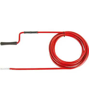 Degorgoir diam. 9mm, L 5m avec gaine PVC