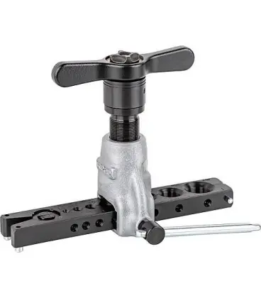 Set Cliquet-Appareil d‘évasement 458 R, taille diam. 1/8-3/1-1/4-5/16 -3/8-1/2-5/8-3/4" pour 45° bordage
