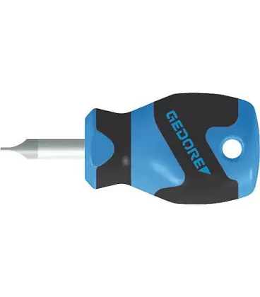 Tournevis plat GEDORE forme courte 4,0x81mm