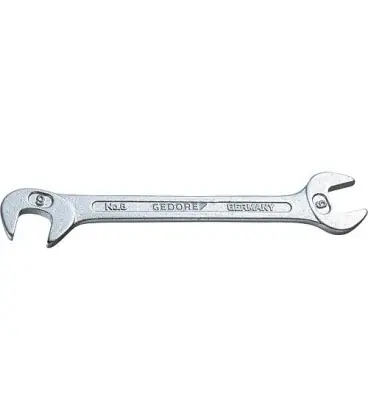 clé double GEDORE petite, SW7,0mm longueur 89,5mm