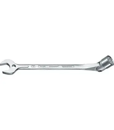 Clé double GEDORE avec cle a douille mobile 19x283 mm