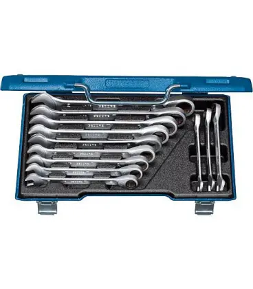 Kit de cles a cliquet GEDORE 12 pieces mesures 315x181x40 mm12 pcs