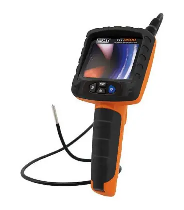 Caméra d‘inspection sans fil HTB500, sonde 1m, diam. 6 mm batterie rechargeable via USB