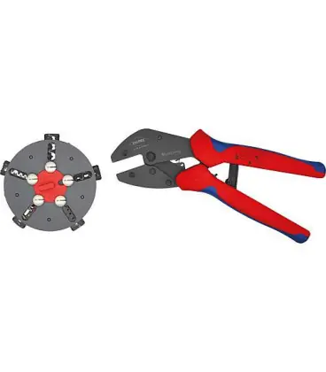 Pince a sertir Multi 250 mm avec magazine de changement 0,25-10,0mm²
