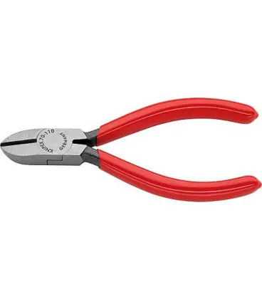 Pince coupante diagonale poli revetement plastique longueur 125 mm avec facette