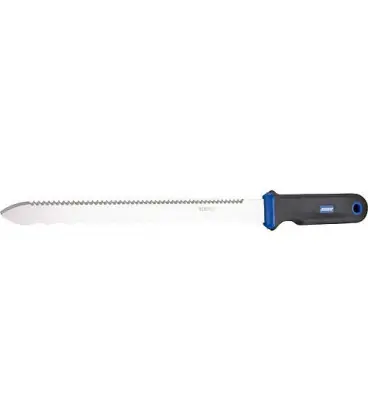 Couteau pour materiau isolant 300 mm inoxydable avec manche ergo 2 composants