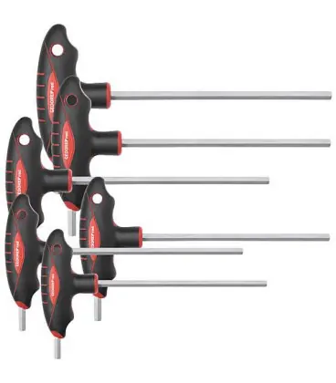 Kit Cle Allen GEDORE red 6 pieces, poignee T six pans creux