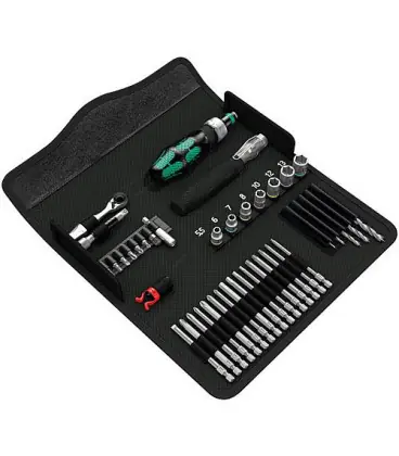 Kit outillage WERA 41 pièces Kraftform Kompakt H1 bois