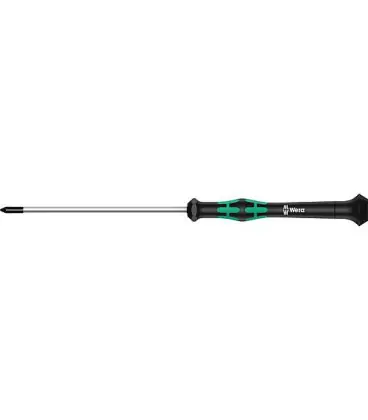 Tournevis cruciforme WERA electronicien, PH 00 x 60 mm