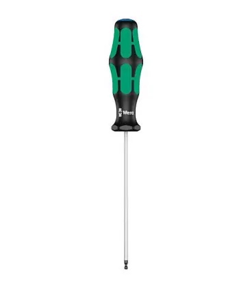 Kit de tournevis 6 pans a olive WERA Kraftform Plus - serie 300 2,5 x 100 mm