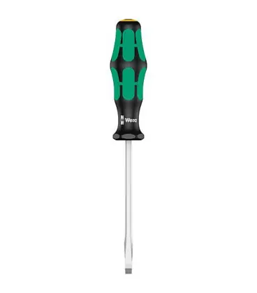 Tournevis plat WERA Kraftform Plus - serie 300 six pans 0,8x4,0x90mm
