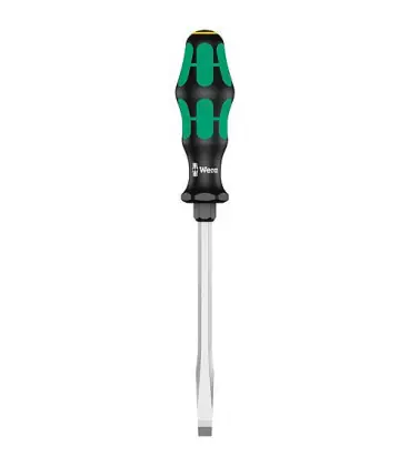 Tournevis plat WERA Kratform Plus - serie 300, six pans 1,6x9,0x150mm