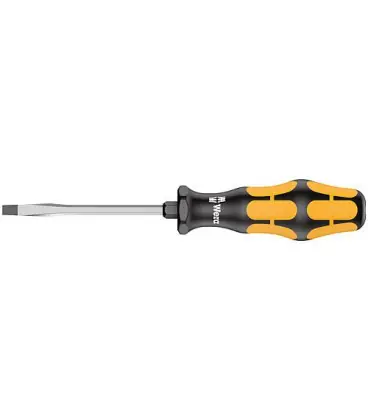 Tournevis plat WERA serie 900 heurtoir integre quatre pans 0,8x4,5x100mm