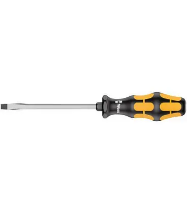 Tournevis plat WERA serie 900 heurtoir integre, quatre pans 1,2x7,0x138mm