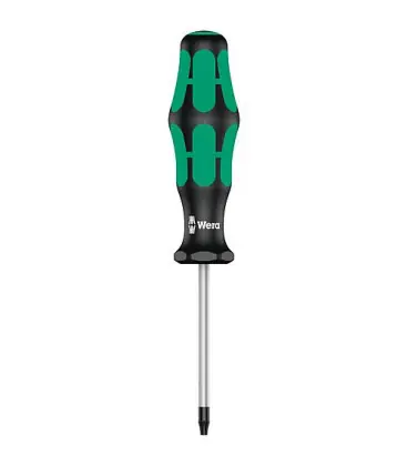 Tournevis TORX WERA Kraftform plus serie 300 avec orifice T9x60mm