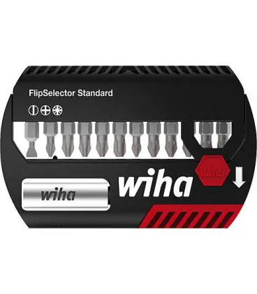 Kit embouts de vissage Wiha FlipSelector Standard mixte 13 pces type 7947-005
