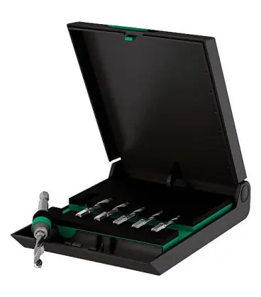 Wera‘ Taraud combine jeu d‘embout coffret en plastique inclus
