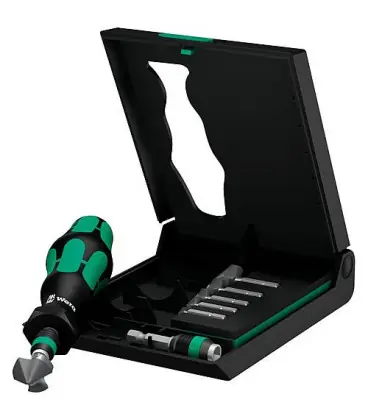 Wera‘ Jeu d‘embout conique a chanfrener 8 pieces coffret en plastique inclus