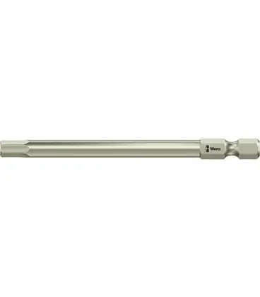 Embout WERA six pans creux inox 6,0x89mm