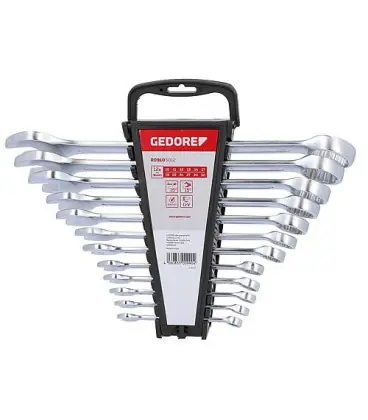 GEDORE red Jeu de cle mixte 12 pieces. 10,11,12,13,14,17,19, 22,24,27,30,32