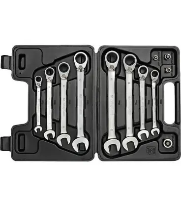 Kit cle a cliquet GEDORE red 12 pcs SW 8-19mm
