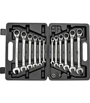 Kit cle a cliquet GEDORE red 16 pcs SW 8-19mm