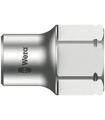 Douille WERA pour Zyklop Mini 1/4", 6 panx SW 12,0 longueur 18mm