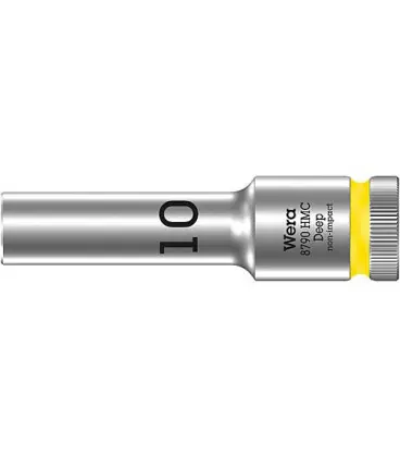 Douille WERA 1/2", 6 pans, long, SW 12,0 Longueur 83mm